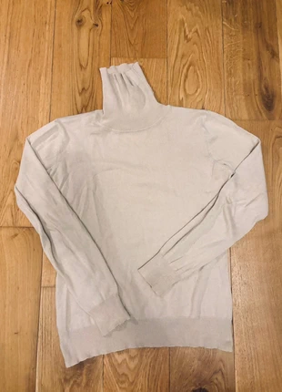 Pull col roulé écru, marca: Coton, estado: Muy bueno, tamaño: S / 36 / 8, 5,00 €, 5,95 € Protección al comprador incluida