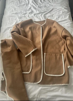 Bruin jasje dames, marca: merkloos, estado: Novo sem etiquetas, tamanho: Tamanho único, €15.00, €16.45 inclui Proteção do Comprador