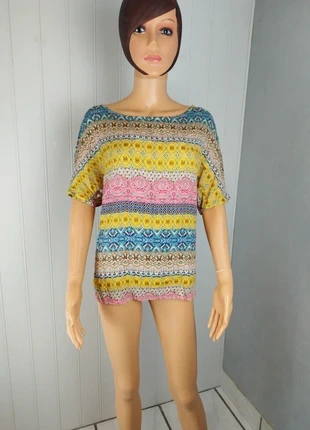 Blouse multicolore Desigual neuve taille M, brand: Desigual, condition: New with tags, size: M / 38 / 10, €25.00, €26.95 includes Buyer Protection Pro