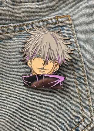 Spilla Gojo, marque: Jujutsu Kaisen, état: Neuf sans étiquette, 7,00 €, 8,05 € Protection acheteurs incluse