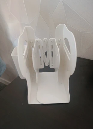 Support / Organisateur pliable blanc – Très bon état, marca: Shein, estado: Muito bom, €5.00, €5.95 inclui Proteção do Comprador