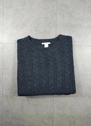 Pull bleu H&M col rond laine taille S, marca: H&M, estado: Muy bueno, tamaño: S / 36 / 8, 10,00 €, 11,20 € Protección al comprador incluida
