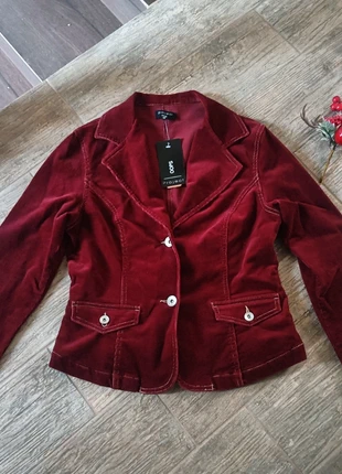 Blazer borgogna con etichetta, brand: Project, condizioni: Nuovo con cartellino, taglia: M / IT 42 / EU 38, €10.00, €11.20 include la Protezione acquisti