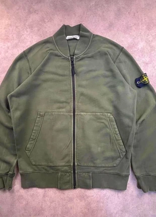 Pull zippé Stone Island vert kaki 100% coton vintage - taille L, marque: Stone Island, état: Très bon état, taille: L, 104,90 €, 110,85 € Protection acheteurs (Pro) incluse
