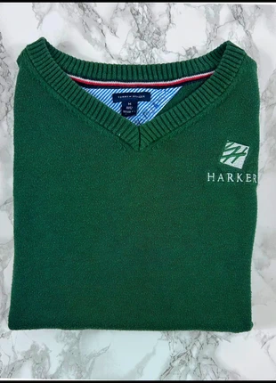 Pull Tommy Hilfiger Vert / Col V / Logo brodé / Taille S/M Homme, marque: Tommy Hilfiger, état: Très bon état, taille: S, 18,00 €, 19,60 € Protection acheteurs incluse