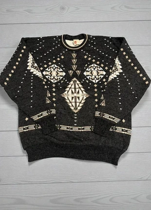 Pull vintage St Michael – motif géométrique – laine mélangée taille L., marke: St Michael, zustand: Sehr gut, größe: L / 40 / 12, 45,90 €, 48,90 € inklusive Vinted-Käuferschutz