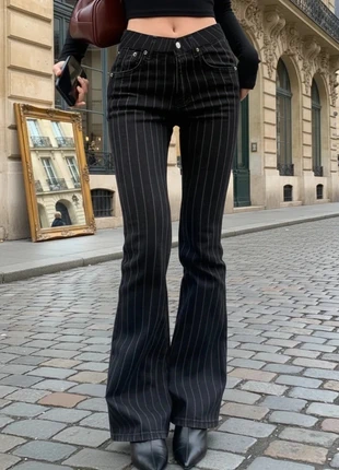 Pantalon Évasés à rayure / tailleur, brand: Adelia, condizioni: Ottime, taglia: S / IT 40 / EU 36, €44.90, €47.85 include la Protezione acquisti