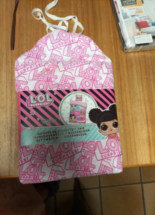 Parure lit lol, marque: L.O.L. Surprise, état: Neuf avec étiquette, taille: Simple (135-150 cm x 200-220 cm), 12,00 €, 13,30 € Protection acheteurs incluse