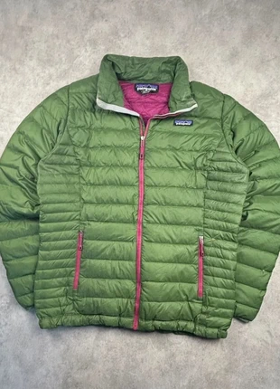 Doudoune matelassée nano puff Patagonia verte et rose vintage - taille L femme, brand: Patagonia, condizioni: Ottime, taglia: L / IT 44 / EU 40, €79.90, €84.60 include la Protezione acquisti Pro