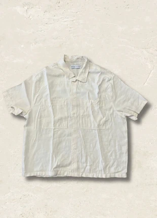 Chemise manche courte blanche - Bershka - Taille L - Coupe oversize, brand: Bershka, condition: Very good, size: L, €3.00, €3.85 includes Buyer Protection