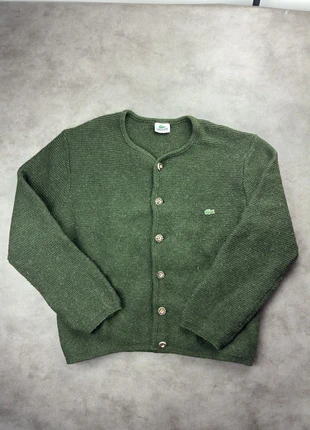 Cardigan Lacoste vert pour homme taille 8, brand: Lacoste, condition: Very good, size: XL, €35.00, €37.45 includes Buyer Protection