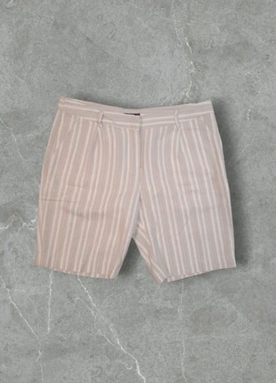 Short d'été KIABI Taille XL / 42 Rayé Beige/Blanc - Très Bon État, marque: Kiabi, état: Très bon état, taille: XL / 42 / 14, 5,00 €, 5,95 € Protection acheteurs incluse