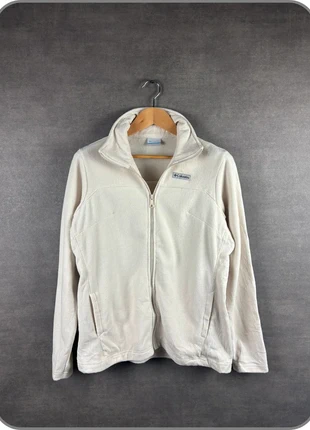 Veste polaire Columbia Sportswear beige zippée – femme taille L, merk: Columbia, staat: Heel goed, maat: L / 40 / 12, € 19,00, € 20,65 inclusief Kopersbescherming Pro