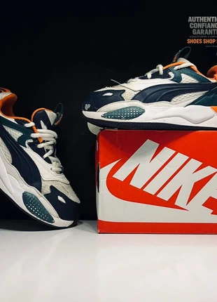 Puma Blanche Bleu et Orange 🔥 351 – Pointure 35, brand: Puma, condizioni: Discrete, taglia: 35, €15.99, €17.49 include la Protezione acquisti Pro