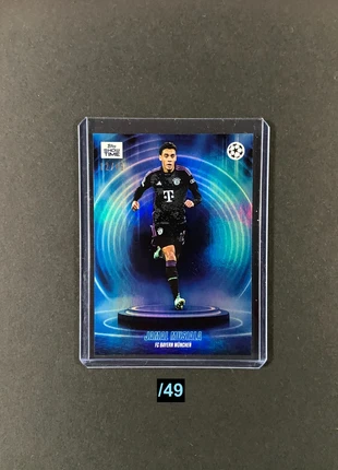 Jamal Musiala Topps Showtime 2023-24 FC Bayern Munich Numbered Card /49 UEFA Champions League, merk: Topps, staat: Nieuw zonder prijskaartje, € 7,99, € 9,09 inclusief Kopersbescherming