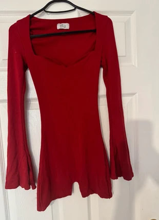 Red playsuit, brand: Oh Polly, condition: Very good, size: XS / UK 4-6, £10.00, £11.20 includes Buyer Protection