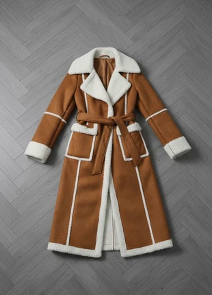 Manteau long doublé, brand: Norvaline Studio, condition: Very good, size: M / 38 / 10, €75.00, €79.45 includes Buyer Protection