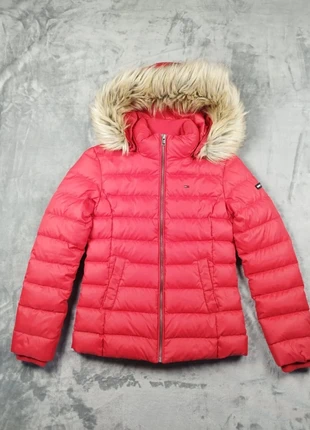 Veste matelassée doudoune jacket femme tommy Hilfiger rouge taille XS duvet capuche d9, merk: Tommy Hilfiger, staat: Heel goed, maat: XS / 34 / 6, € 79,00, € 83,65 inclusief Kopersbescherming Pro
