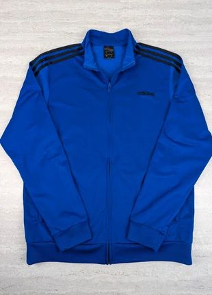 Veste de Survêtement Adidas Full Zip Bleu Roi – Taille L Homme – Col Montant Bandes Noires Rétro, merk: adidas, staat: Heel goed, maat: L, € 20,00, € 21,70 inclusief Kopersbescherming