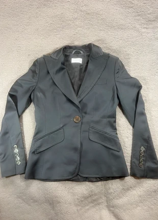Lineaemme veste blazer noire laine et viscose taille 36, brand: Vintage Dressing, condition: Very good, size: S / 36 / 8, €15.00, €16.45 includes Buyer Protection