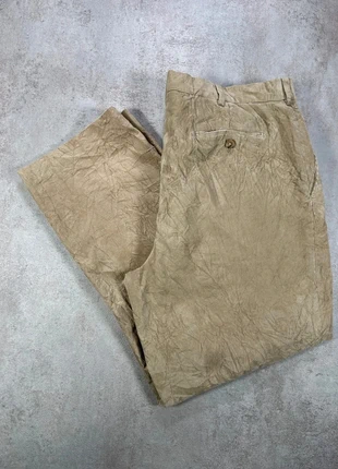 Pantalon En Velours Côtelé / Corduroy lands end taupe texturé coupe standard taille 36, marca: Vintage Dressing, estado: Muito bom, tamanho: PT 50 | W40, €9.00, €10.15 inclui Proteção do Comprador Pro