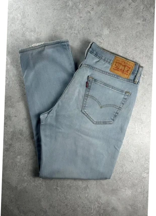 378. Jean Levi’s 511 semi slim taille basse | Bleu clair | W34/L34 - FR44, marca: Levi's, estado: Muito bom, tamanho: PT 44 | W34, €20.00, €21.70 inclui Proteção do Comprador Pro