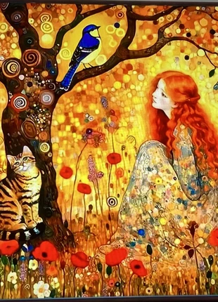 Broderie diamant, inspiration Gustave klimt 20*20, brand: Diamant, condition: New without tags, €3.30, €4.17 includes Buyer Protection