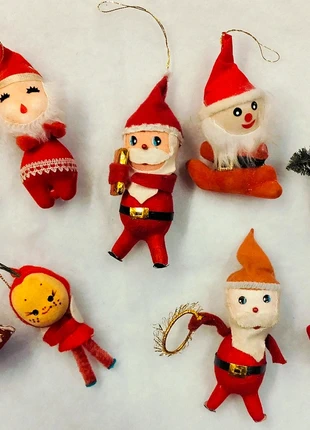 anciens sujets de sapin de Noël en feutre lot N10, staat: Heel goed, € 32,00, € 34,30 inclusief Kopersbescherming