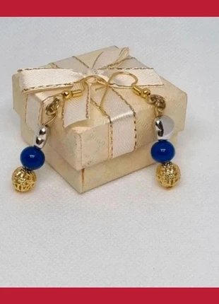 🍭Divinos pendientes en color azul, oro y plata NUEVO 😍 Pentes 💕 Piste, brand: Italian Style, condizioni: Nuovo senza cartellino, €12.00, €13.30 include la Protezione acquisti