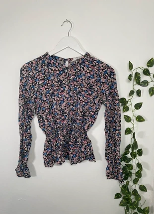 H&M Floral Long Sleeve Viscose Top, brand: H&M, condition: Very good, size: 12 years / 152 cm, £3.00, £3.54 includes Buyer Protection
