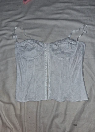 Corset Bustier Satiné Blanc Cassé, marke: Vintage Dressing, zustand: Sehr gut, größe: S / 36 / 8, 3,00 €, 3,85 € inklusive Vinted-Käuferschutz