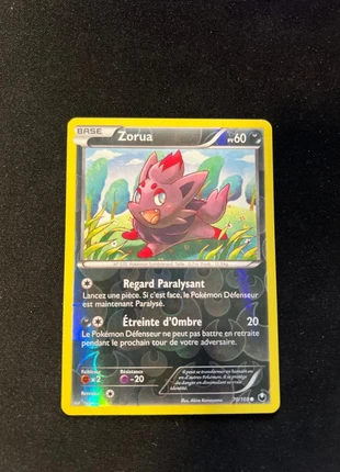 Zorua 70/108 reverse, marke: Pokémon, zustand: Neu, 9,00 €, 10,15 € inklusive Vinted-Käuferschutz