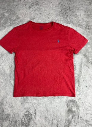T-shirt Ralph Lauren rouge taille M logo broder, brand: Ralph Lauren, condition: Very good, size: M, €10.00, €11.20 includes Buyer Protection