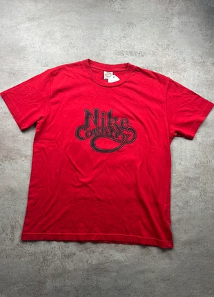 NIKE Tee Red "Nike Country" Made In Portugal 80', brand: Nike, condition: Very good, size: L, €35.00, €37.45 includes Buyer Protection