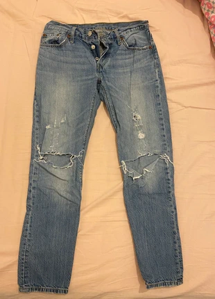 Jean Levis 501 à trous, marca: Levi's, estado: Bom, tamanho: XS / 34 / 6, €15.00, €16.45 inclui Proteção do Comprador