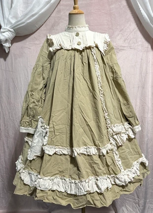 Vintage Cottagecore Lolita Dress Soft Girl Mori Style, merk: Lolita, staat: Heel goed, maat: Universele maat, € 38,88, € 41,52 inclusief Kopersbescherming