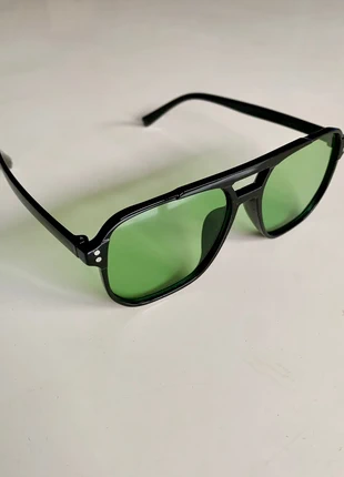 Lunettes de Soleil Aviateur Vintage Mode Verres Vert avec Monture Noir UV400 Top Tendance 2025, brand: Vintage Dressing, condition: Very good, €15.00, €16.45 includes Buyer Protection