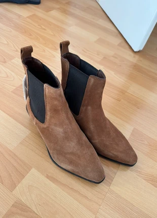 Chelsea Boots Damen, Wildleder, Braun,, Größe 37, Neu, marque: Zara, état: Neuf avec étiquette, taille: 37, 40,00 €, 42,70 € Protection acheteurs incluse