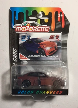 Majorette Color Changers Alfa Roméo Giulia Quadrifoglio, marke: Majorette, zustand: Neu, mit Etikett, größe: Einheitsgröße, 5,99 €, 6,99 € inklusive Vinted-Käuferschutz
