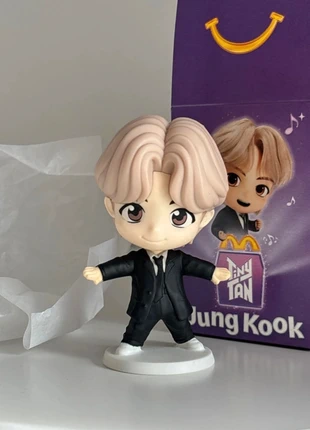 Tiny Tans' Jungkook 🕺🏻, marca: McDonald's, estado: Novo com etiquetas, tamanho: Prematuro, até 44 cm, €1.00, €1.75 inclui Proteção do Comprador