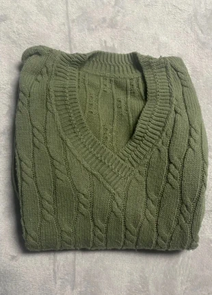 Maglione invernale donna con scollo a V verde, état: Très bon état, taille: M / 38 / 10, 7,00 €, 8,05 € Protection acheteurs incluse