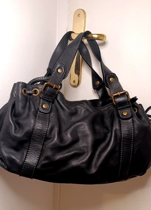 Sac à main en cuir véritable shoulder bag Y2K tendance, brand: The Genuine Leather, condition: Very good, €124.00, €130.90 includes Buyer Protection Pro