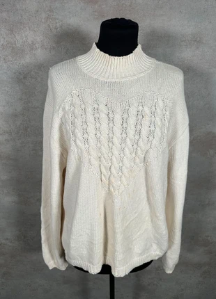 Pull Maille Torsadée Cable Knit Vintage Dressbarn écru torsadé taille L, marque: Vintage Dressing, état: Très bon état, taille: L / 40 / 12, 10,00 €, 11,20 € Protection acheteurs (Pro) incluse