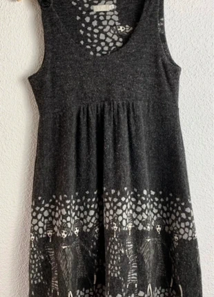 Robe à bretelles en lainage doux gris imprimé femmes Jacqueline Riu taille 36 S, marque: Jacqueline Riu, état: Très bon état, taille: S / 36 / 8, 8,00 €, 9,10 € Protection acheteurs (Pro) incluse