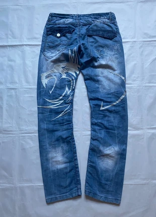 Kosmo Lupo distressed rap y2k baggy jeans pants, brand: Kosmo Lupo, condizioni: Ottime, taglia: IT 40 | W31, €75.00, €79.45 include la Protezione acquisti