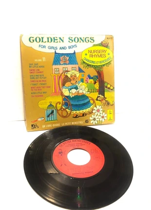 Disque vinyles original Golden songs for girls and boys, état: Très bon état, 11,20 €, 12,46 € Protection acheteurs incluse