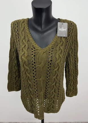 Pull manches 3/4 torsadé kaki Lauren Ralph Lauren B - XL Femme - #LaurenEu1310, brand: Lauren Ralph Lauren, condition: Good, size: XL / 42 / 14, €14.90, €16.35 includes Buyer Protection Pro