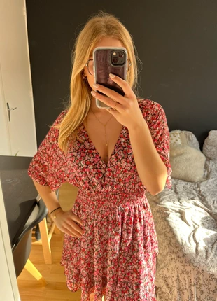 Robe fleurie rose, brand: New Yorker, condition: Very good, size: M / 38 / 10, €8.00, €9.10 includes Buyer Protection