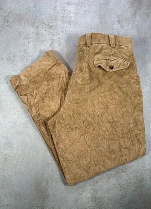 Pantalon Vintage En Velours Côtelé / Corduroy Ll Bean taupe texturée fines taille 38, brand: Vintage Dressing, condition: Very good, size: W38, €13.00, €14.35 includes Buyer Protection Pro