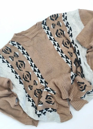 Y2K Sweater Retro Vintage coozy 80s 90s- Triple Brown Limited Edition, marca: Vintage Dressing, estado: Muy bueno, tamaño: M / 38 / 10, 26,95 €, 29,00 € Protección al comprador incluida